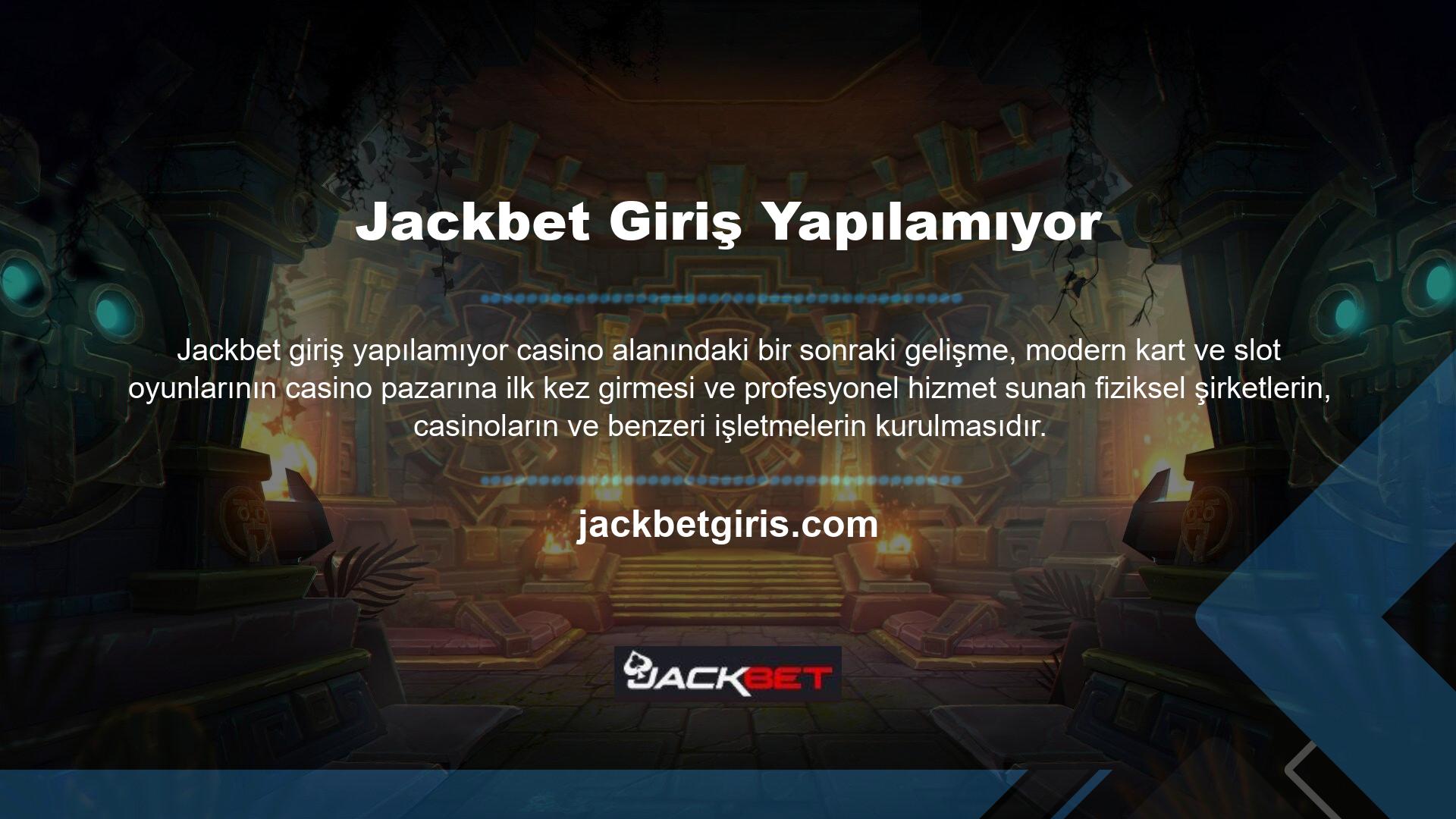 Burada oynanan oyunlar, Jackbet şirketi gibi bahis sitelerinde canlı bahis oyunlarının yaratıcısı olan Jackbet görülebilir